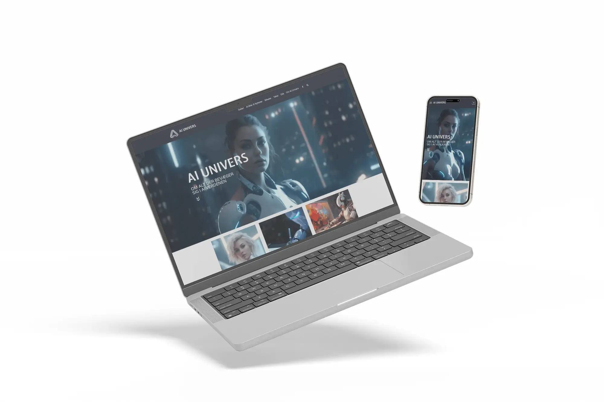AI Univers – visuel fra projektet